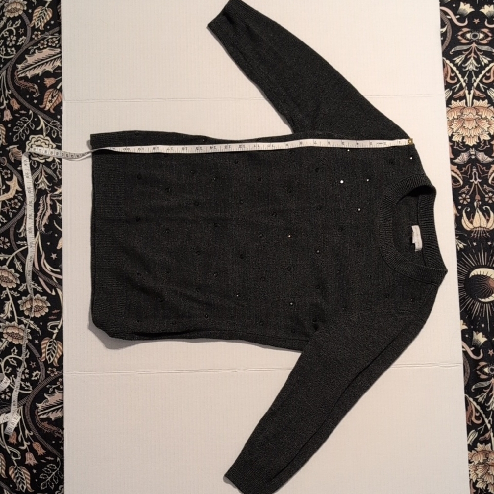 New York & Company Black Sweater Top